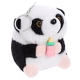 thumbnail image 4 of KAKOWELY Llavero de muñeco de panda pequeño, figura de peluche de dibujos animados, llavero de panda de peluche, 4 of 5