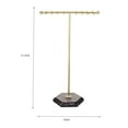 thumbnail image 7 of Jewelry Organizer Jewelry Holder Metal Stable Base Jewelry Display Rack Bracelet Aureate, 7 of 7
