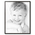 thumbnail image 2 of ArtToFrames 25" x 32" Black Square with Gold Beads Picture Frame, 25x32 inch Black Wood Poster Frame (WOM-5021), 2 of 7
