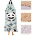 thumbnail image 4 of Wearable Blanket Hoodie for Adults & Kids, Cute Panda Robe Cloak Throw Poncho Flannel Warm Wrap Cape-C4-50x60, 4 of 6