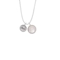 thumbnail image 2 of Delight Jewelry Silvertone Peace - Round Seal To the World You are a Mother Locket Necklace, 2 of 4