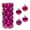 Hot Pink, variant on LSLJS Christmas Tree Ball Ornaments, 2.36" Shatterproof Glitter Xmas Tree Hanging Decorations Multi-style Solid Color Baubles Ball Pendants Hanging Bauble Sphere Christmas Decorations(24 Pcs)
