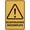 Warning Sign 3, variant on Beware Keep Clear Sign 8"x12" Metal Aluminum Rust Free, Pre-Drilled Holes Weather Resistant, Keep Clear Marker