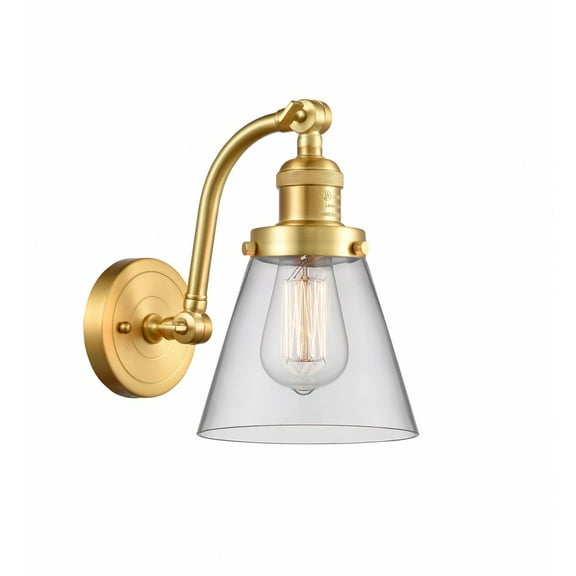 Innovations Lighting - Cone - 1 Light Wall Sconce In Industrial Style-11.5