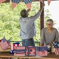 thumbnail image 2 of JOGZMZ 12 Pc American Flag Party Candy Box Recyclable Patriotic Thank You Goodie Gift Treat Bags for Patriotic Veterans Day Memorial Independence Retirement Party, 2 of 6