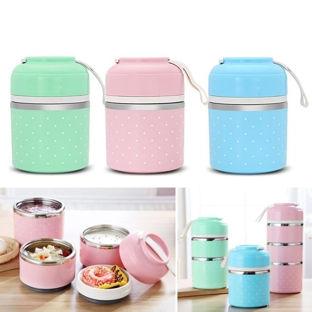 Stainless Steel Lunch Box Outdoor Camping Insulated Food Container