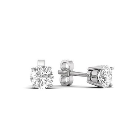 Imperial 1/6 Carat T.W. Diamond 10kt White Gold Classic Stud Earrings