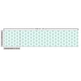 thumbnail image 3 of Ambesonne Modern Fabric by the Yard Upholstery, Repetitive Grungy Triangles, 5 Yards, Almond Green and Seafoam, 3 of 5