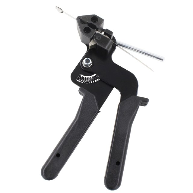 Alicates Para Bridas De Cables Herramienta De Corte De Bridas De Cables De Acero Inoxidable Alicates Para Bridas De Metal De Alta Resistencia Accesorio Portátil Para Cortar Bridas De Cables Con Noticed TO003572-00