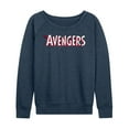 thumbnail image 2 of Marvel The Avengers - Cast - Women's French Terry Pullover Long Sleeve Shirt, 2 of 5