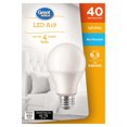 thumbnail image 2 of Great Value 40W A19 Soft White LED bulbs 4-pack, 2 of 3