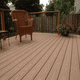 thumbnail image 2 of Piso Deck Tipo Madera WPC Exterior Reforzado PVC Tablón Exterior Tabla Madera Sintética para Jardín, Patio, Terraza, Muro 5 Duelas 244cmx14cm (TECA), 2 of 7