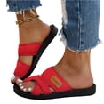 thumbnail image 3 of Norvail Womens Hollow Mesh Orthopedic Slide Sandals, Wide Foot Sandals for Women Dressy, Breathable Comfortable Summer Beach Walking Shoes for Vacation Casual, 3 of 4
