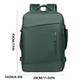 thumbnail image 3 of MMJ Travel Backpack with Dry Wet Separation Large Capacity Laptop Backpack Carry On Luggage for Men Women 16.9x11x6.3in, 3 of 8