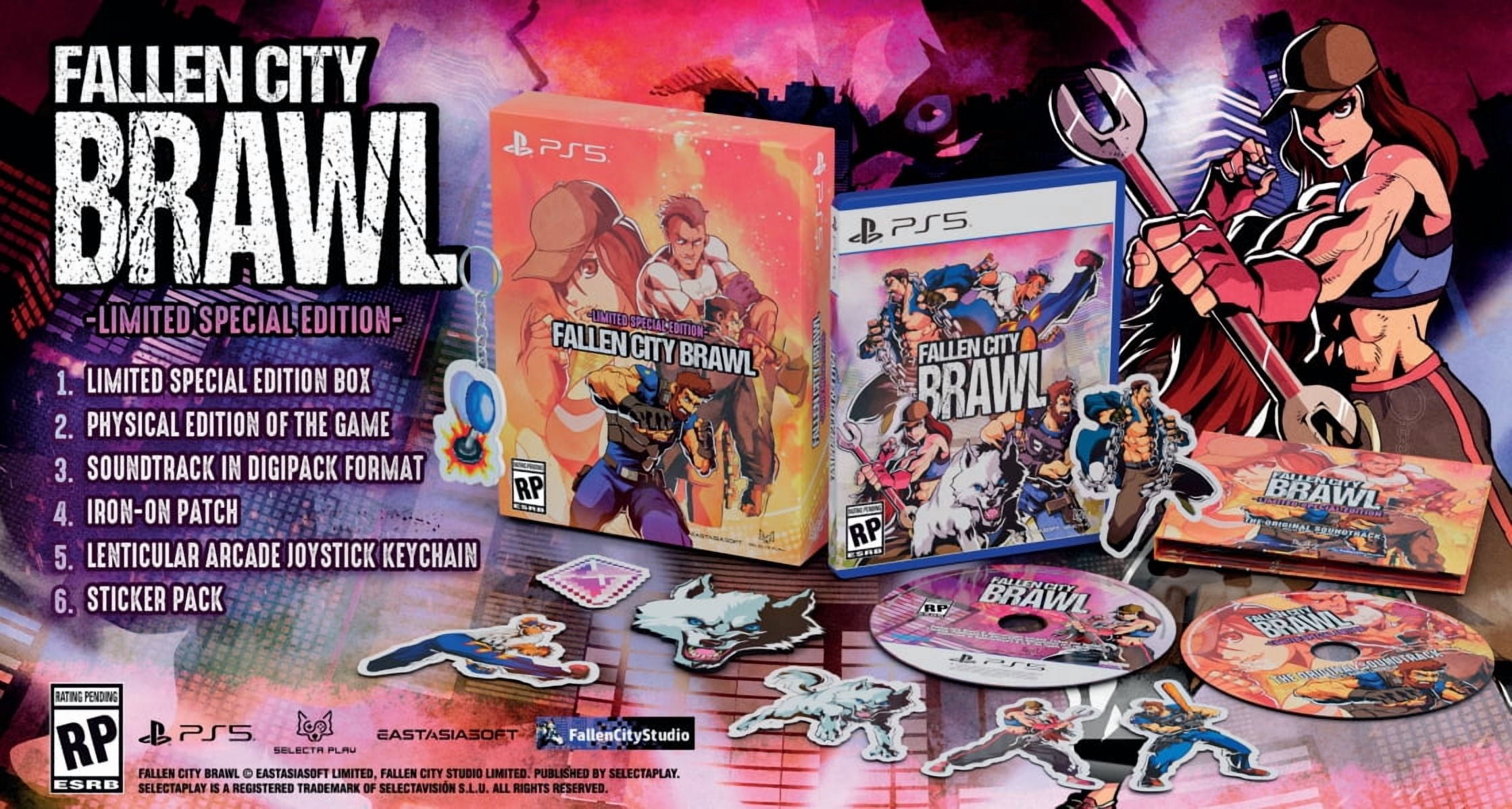 Fallen City Brawl Limited Special Edition - PlayStation 5 Game