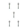 thumbnail image 2 of Justharion Platform Clock Lamps DIY Material Miniature Lamppost Station Building Layout Post Street Lights Home Decorations Toys Type6 5Set, 2 of 6