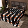 thumbnail image 2 of Erosebridal Rustic Military Camouflage American Flag Twin Bedspread Set, 2 of 5