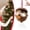 Natural earthy tones, variant on Cozy Christmas Acrylic Animal Ornaments, Cute Squirrel with Berries in Acorn Shell Hanging Decor, Rustic Nature Themed Tree & Home Decor for Animal Lovers(2 Pack)