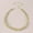 Gold, variant on K-KED Women's Fashion Gold Or Silver Cubic Zircon Statement Choker Necklace-Gold