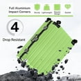 thumbnail image 3 of Checked Luggage Aluminum Frame Suitcase with Wheels PC ABS Hardside Zipperless with TSA Lock 28 Inch Green, 3 of 11
