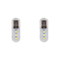 thumbnail image 1 of Seitruly Luz nocturna 3 LED 500mA 200LM 3000K/7000K Computadoras portátiles para interiores Adaptador de carga del banco de energía Lámpara de noche Cálido 2piezas, 1 of 6