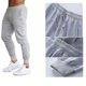thumbnail image 5 of Hombres Deportes Joggers Casual Elástico Gimnasio Fitness Cordón Pantalones De Chándal Para Correr Montañismo Gris M, 5 of 8