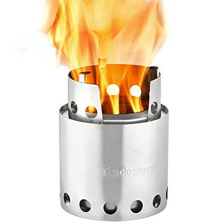 Solo Stove Lite - Compact Wood Burning Backpacking Stove for Camping