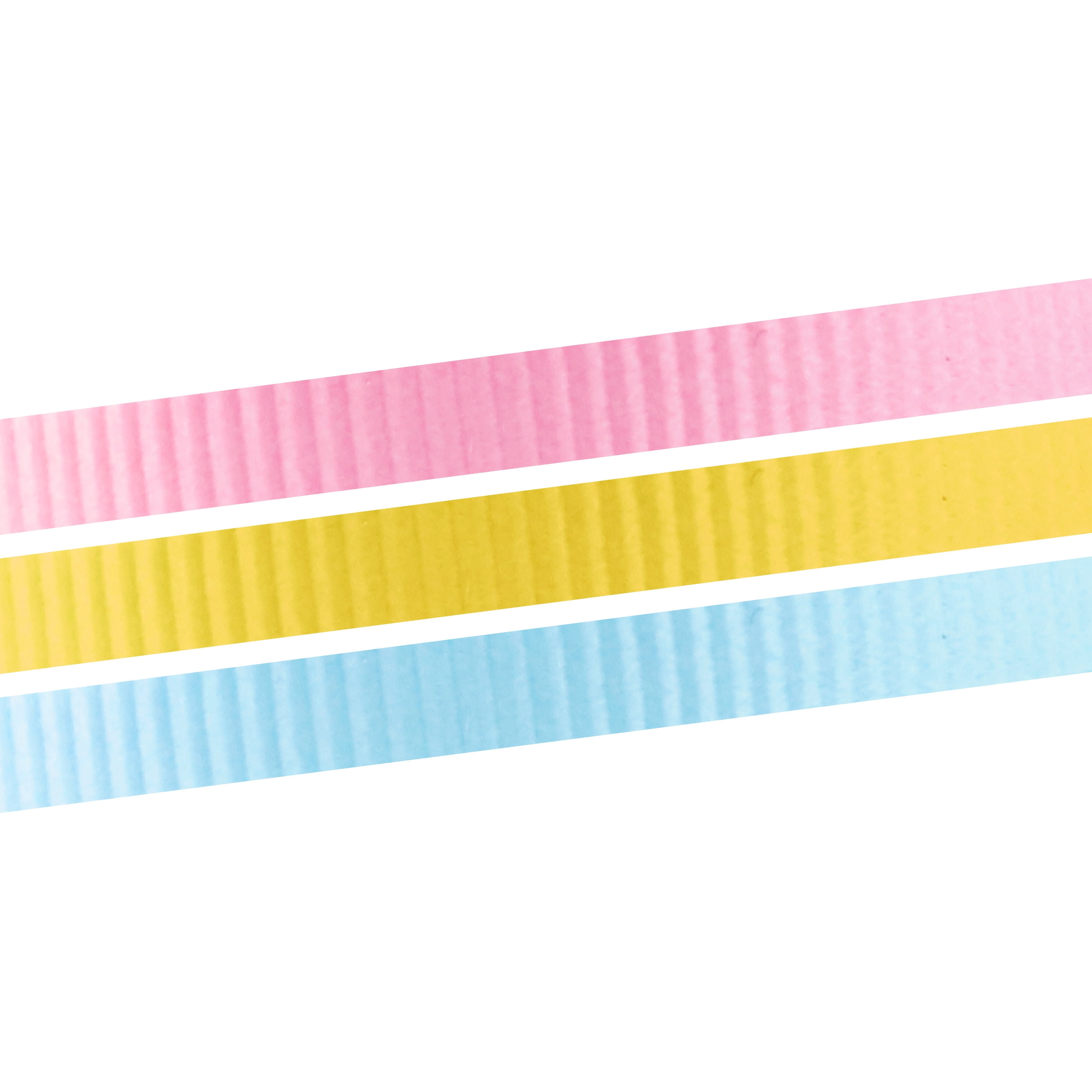 Hallmark 3-Pack Assorted Curling Ribbons (Aqua/Yellow/Pink) 108' Total