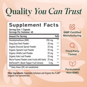 DIM Supplement for Women 250 mg | Estrogen Balance, Menopause, Hot Flashes & Night Sweats Support | 60 Ct