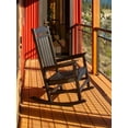 thumbnail image 2 of POLYWOOD Presidential Rocker 3-Piece Set in Black, 2 of 4