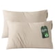 thumbnail image 1 of Fundas de almohada Bedsure Queen 51 x 76 cm, juego de 2, color beige, frescas, 1 of 8