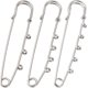 thumbnail image 1 of 5 uds. De alfileres de seguridad grandes, alfileres de manta, agujas para falda escocesa de alta resistencia con bucles, broche para faldas, tejido de punto, manualidades Banban, 1 of 2