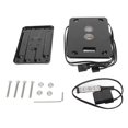 thumbnail image 1 of PC CPU Water Cooling Block with Temperature Display, Full Coverage, 2 G1/4 Connector, Strong Permeability for AM4 Water Block, 1 of 4