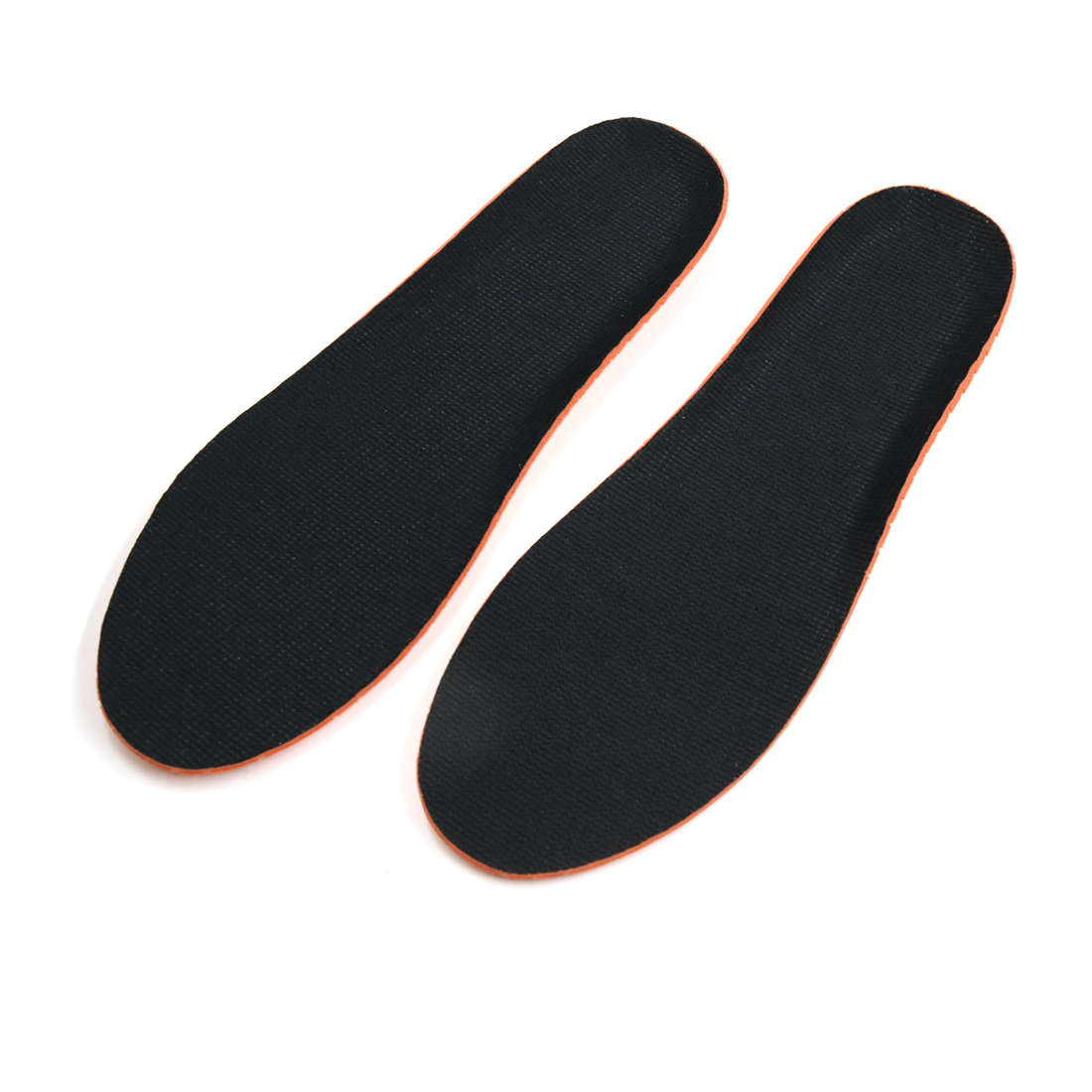 1 Pair L Black Foam 0.6" Inner Increase Height Insert Insoles Shoes Pad