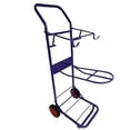 thumbnail image 4 of Heavy Duty Purple Saddle Trolley Equestrian Horse Stable Tack Room Equipment, 4 of 5