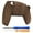Wood Grain, variant on eXtremeRate Wood Grain Patterned Back Housing Bottom Shell Replacement Back Shell Cover for ps5 Controller