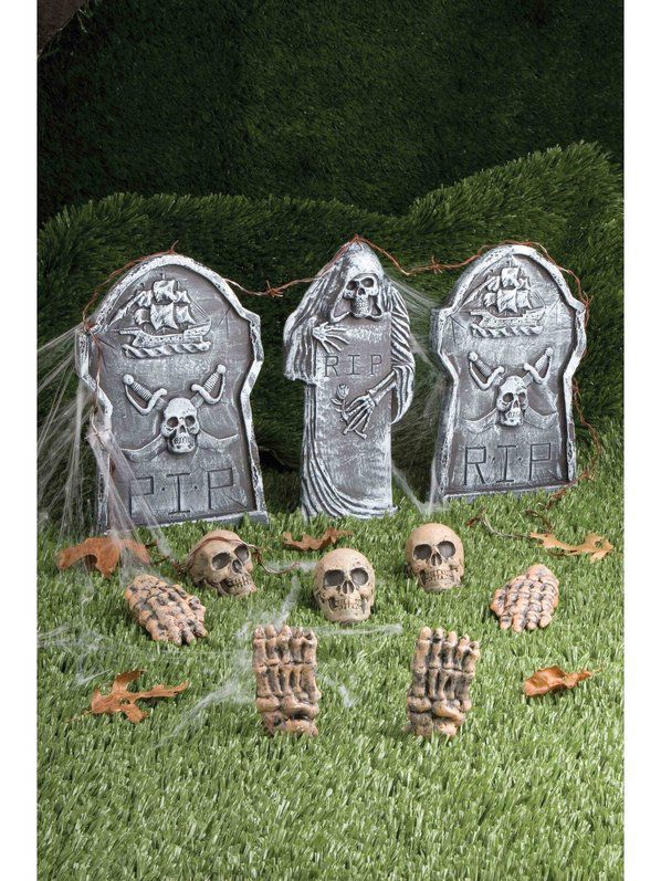 12PIECE CEMETERY DECORATION KIT