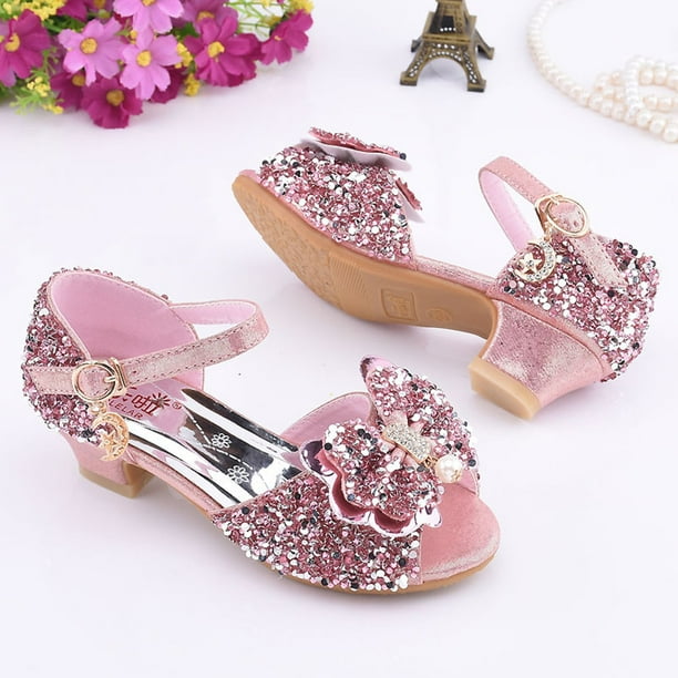 XZNGL Toddler Sandals Girls Toddler Kids Girls Pearl