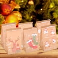 thumbnail image 4 of Advancent 73 unids/set bolsas de papel fuertes para Navidad gran cantidad fácil de usar y práctico ancho Kits de decoración para fiestas, 4 of 6