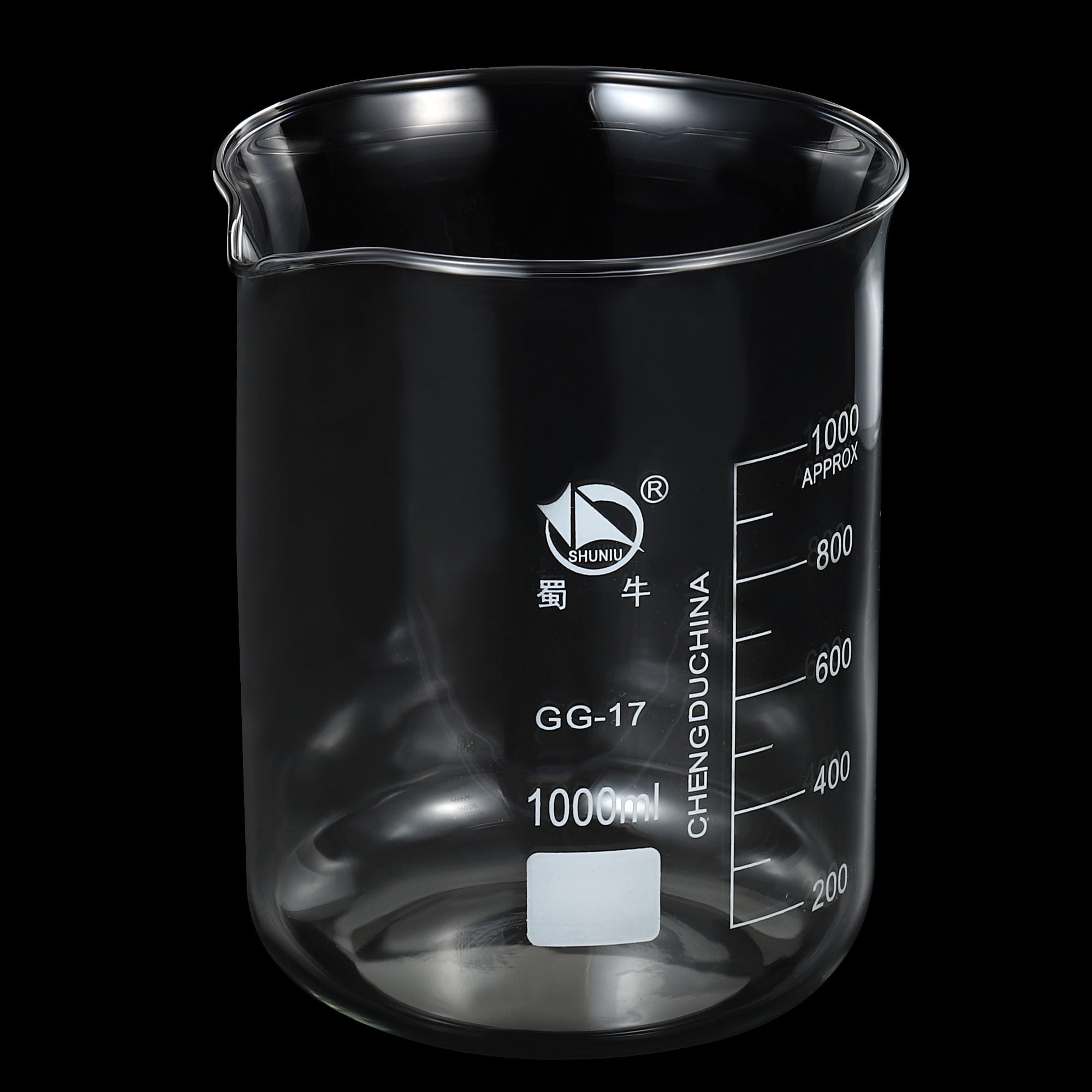 Frcolor 3pcs 1000ml Graduated Measuring Cup Liquid Measuring Cup for Home Laboratory, Size: 5.51 x 5 x 4.33