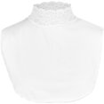 thumbnail image 4 of CAILDANL Detachable Lace Elegant Set Half Top Mock Blouse Collar Base Fake Collar Neck Cover for Women Girls, 4 of 5