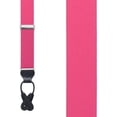 thumbnail image 2 of SuspenderStore Grosgrain Solid Color Suspenders -1.38-Inch Wide - Button - 2 Sizes, Array Of Beautiful Colors, 2 of 4