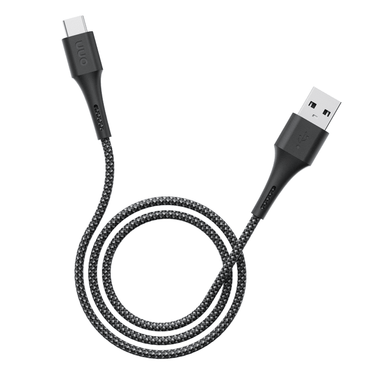 onn USB-A to USB-C Braided Charging Cable 6ft (3-Pack) photo 2