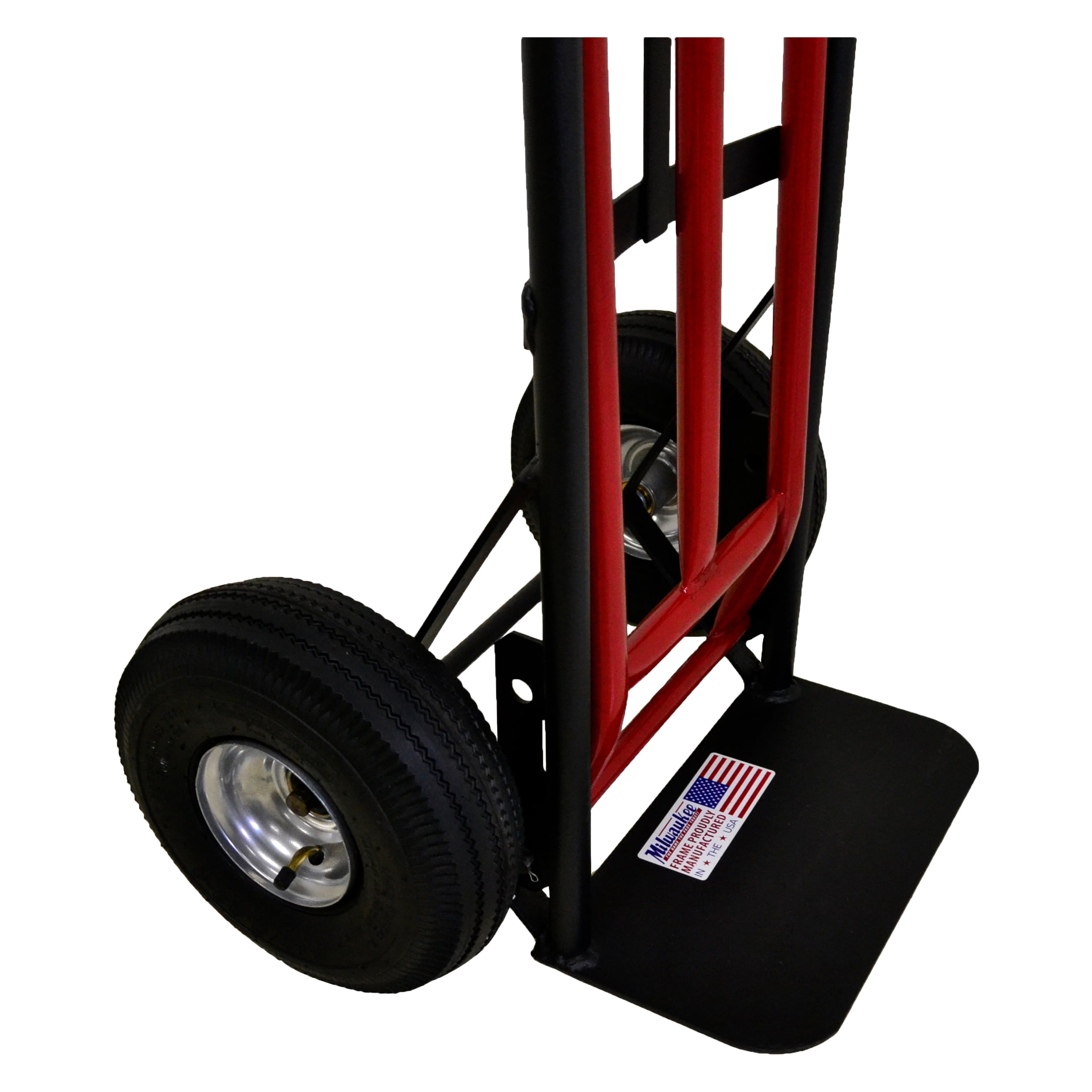 Milwaukee DC49515, 800 lbs Steel 20 in x 23 in x 50 in D-Handle Hand Truck