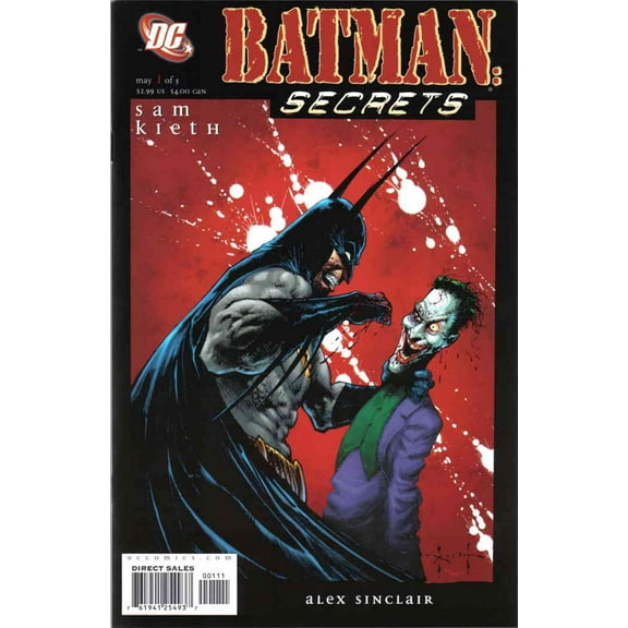Batman: Secrets #1 VF ; DC Comic Book