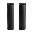 thumbnail image 2 of harmtty 1 Pair Handlebar Sleeves Bilateral Locking Anti-slip High Strength Shock Absorption Bicycle Handlebars Grips for Mountain Bikes,Black, 2 of 8