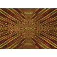 thumbnail image 1 of Ahgly Company Indoor Rectangle Patterned Crimson Red Area Rugs, 3' x 5', 1 of 6