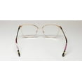 thumbnail image 5 of YALEA VYA052 DONNA EYEGLASS FRAME/GLASSES STAINLESS STEEL DESIGNER SPECS WOMENS, 5 of 9