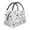 Bicycle, variant on Vsdgher Blue Flowers Print Insulated Reusable Bags with Sturdy Zipper and Handles, Foldable Totes for Hot or Cold Food Bring or Delivery
