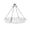 White, variant on Nilnehc 12.8" Platform Bird Feeder,Hanging Tray Squirrel Feeder,Bird Seed Catcher Tray,Bird Viewing,for Attracting Birds Outdoors,Backyard Decoration,Gift Ideas for Bird Lovers, Black